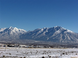 Mountains north of Moab, Utah