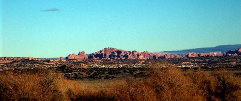 Mountains north of Moab, Utah