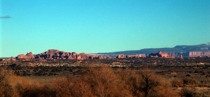 Mountains north of Moab, Utah