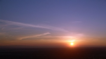 Sunset from Tablerock