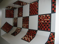 These are chess boards.