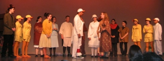 The cast after Ugly becomes a swan.