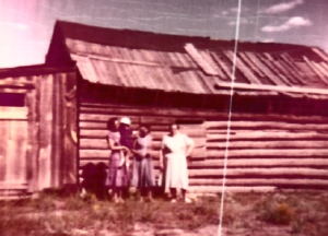 The old homestead at McGaffey